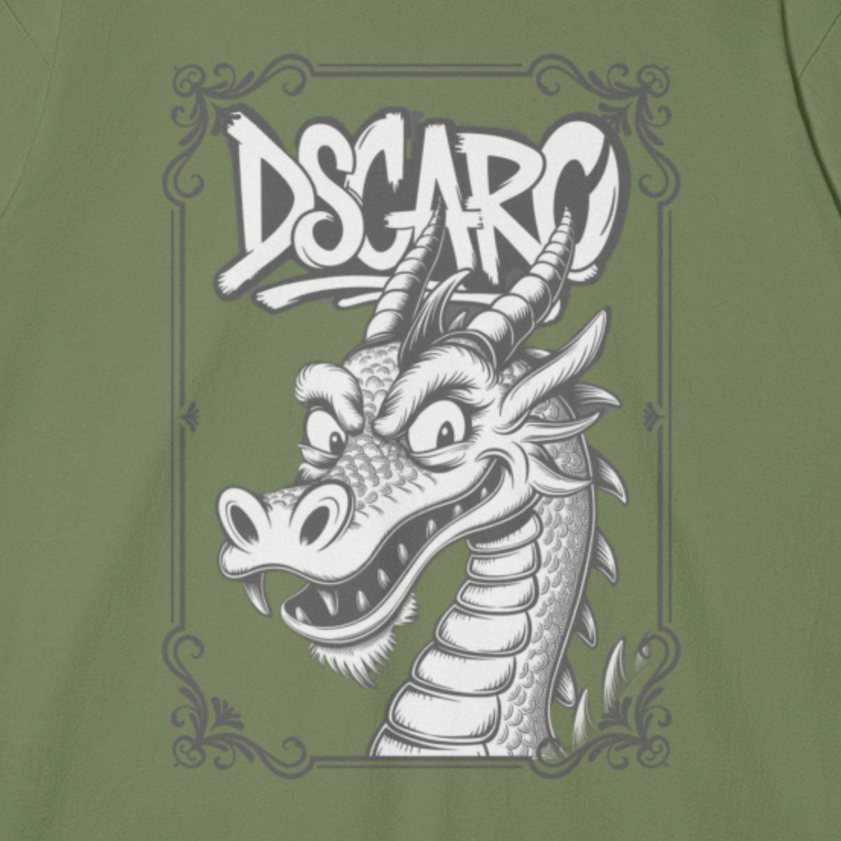 Camiseta Classic Fit Dragon - DSCARO