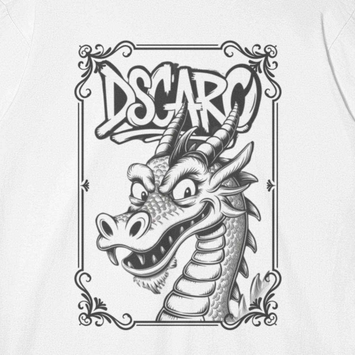 Camiseta Classic Fit Dragon - DSCARO