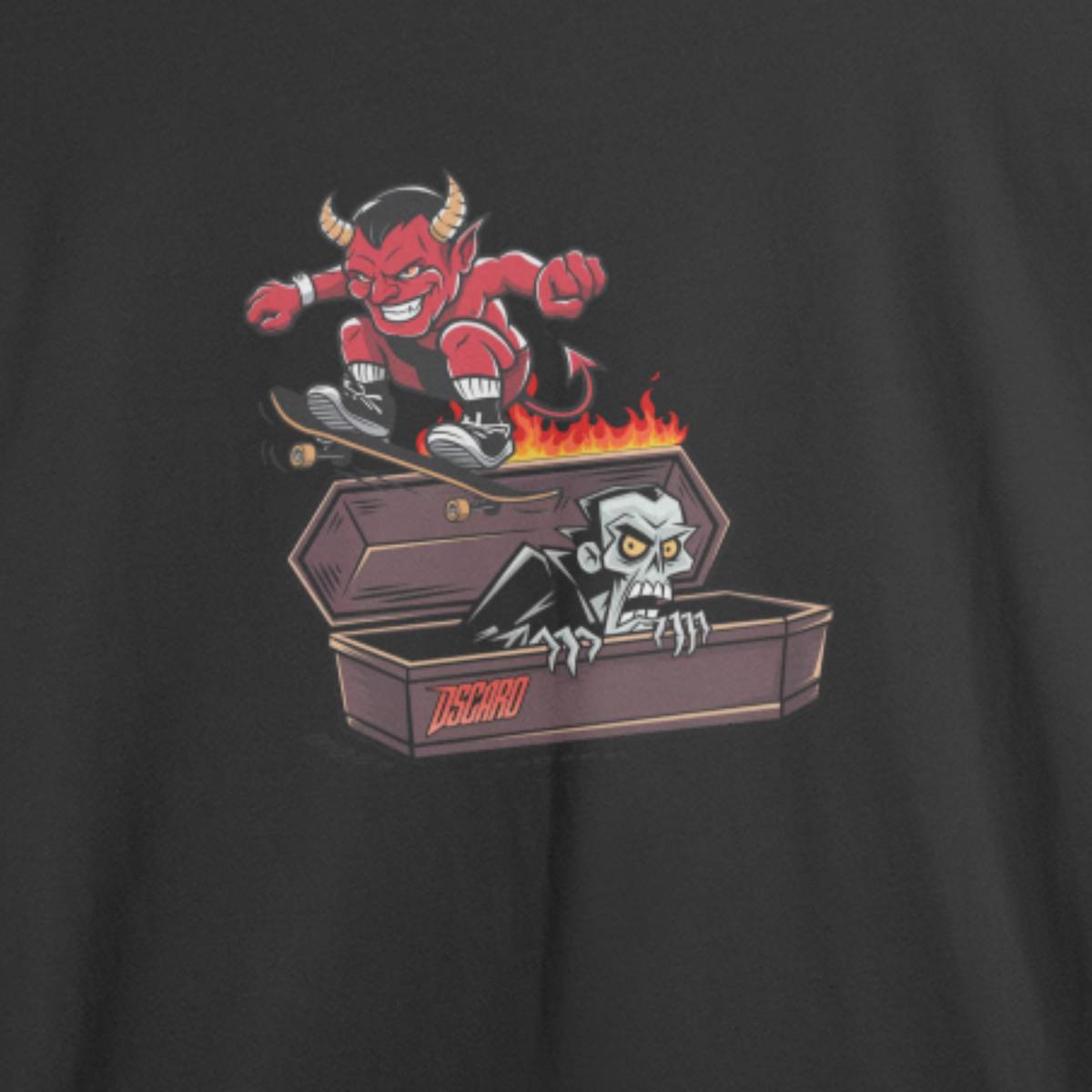 Camiseta Oversized Grinder Demon - DSCARO