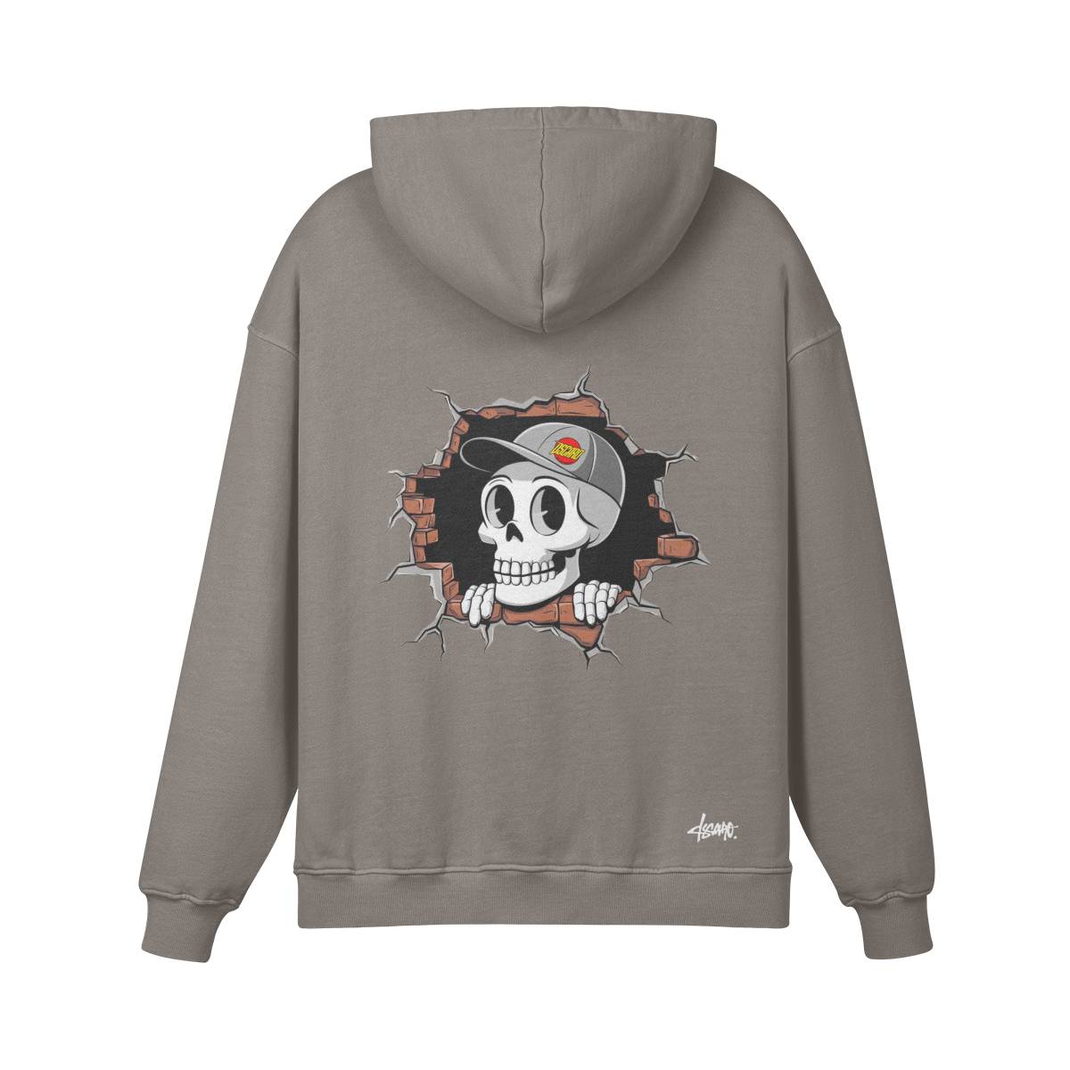 Hoodie Wall Skull - DSCARO