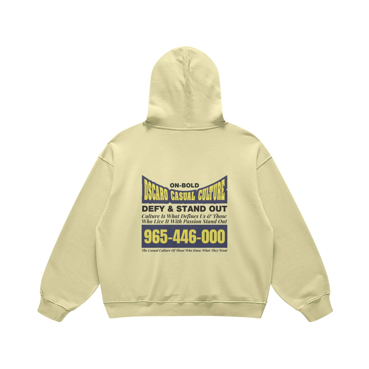 Hoodie On-Bold - DSCARO