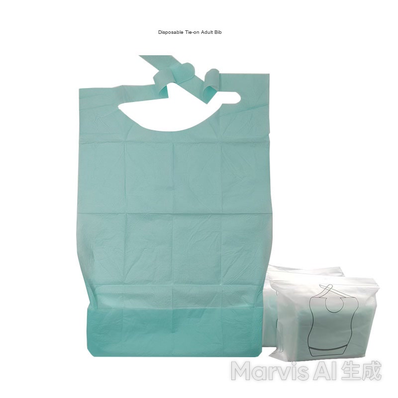 Disposable Tie-on Adult Bib (10pcs/bag)